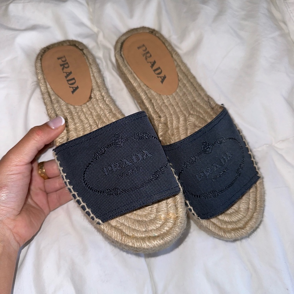 SOLD Prada Espadrilles